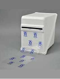 White Polystyrene Dispenser for 4" x 6" Film