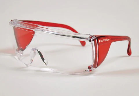 End-Fog Eyewear, Red Frame - Clear Lens