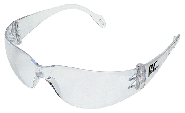 Econo Wrap Eyewear, Clear Frame - Clear Lens