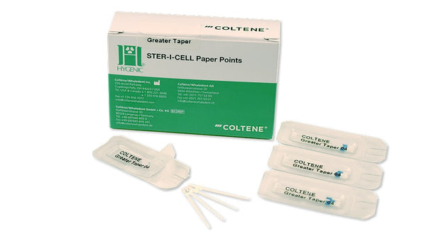 HYGENIC Paper Points Greater Taper 0.04 #40, 144 pcs