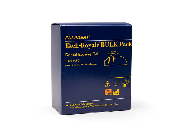 Etch Royale Dental Etching Gel - 37% Phosphoric Acid  Bulk Pack: 1.2 mL syringes, pkg. of 24, no tips