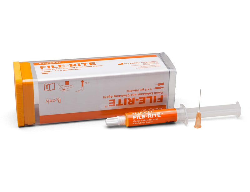 FILE-RITE KIT: 4 x 5 gm syringes File-Rite + 50 applicator tips