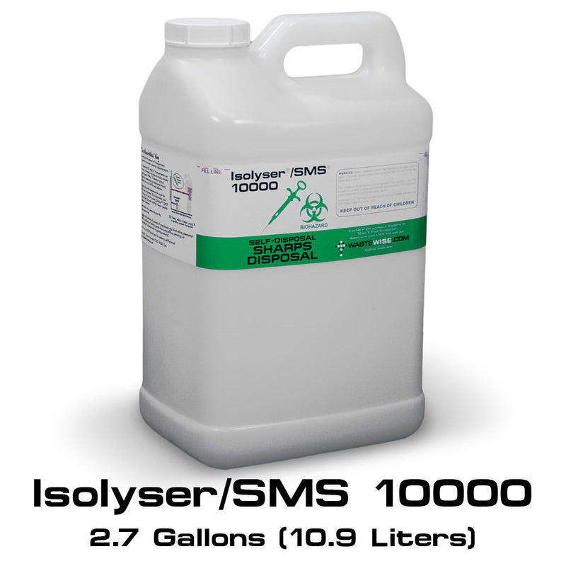 ISOLYSER/SMS10000 Sharps 10 Liter Container