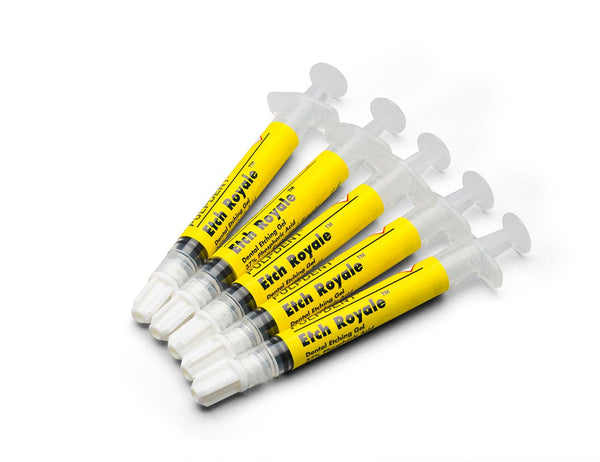 Jumbo Etch Royale empty refill syringes 5 x 3 mL