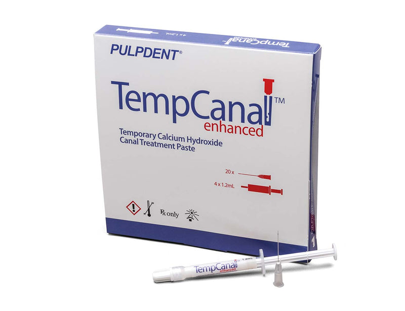 TEMPCANAL ENHANCED KIT: 4 X 1.2mL syringes + 20 endo irrigation needles (27-gauge x 1", 2-side-vent)