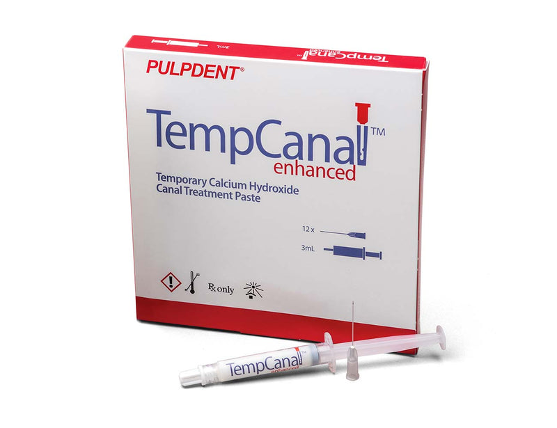 TEMPCANAL ENHANCED KIT: 3 mL syringe + 12 endo irrigation needles (27-gauge x 1", 2-side-vent)