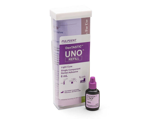 DenTASTIC UNO - Single Component Dental Adhesive, Light Cure 6 mL bottle, Dentastic UNO