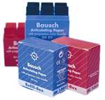 BAUSCH ARTICULATING PAPER Red Silk Articulating Ribbon Pkg Contains: 80mm wide, 3m long MFG